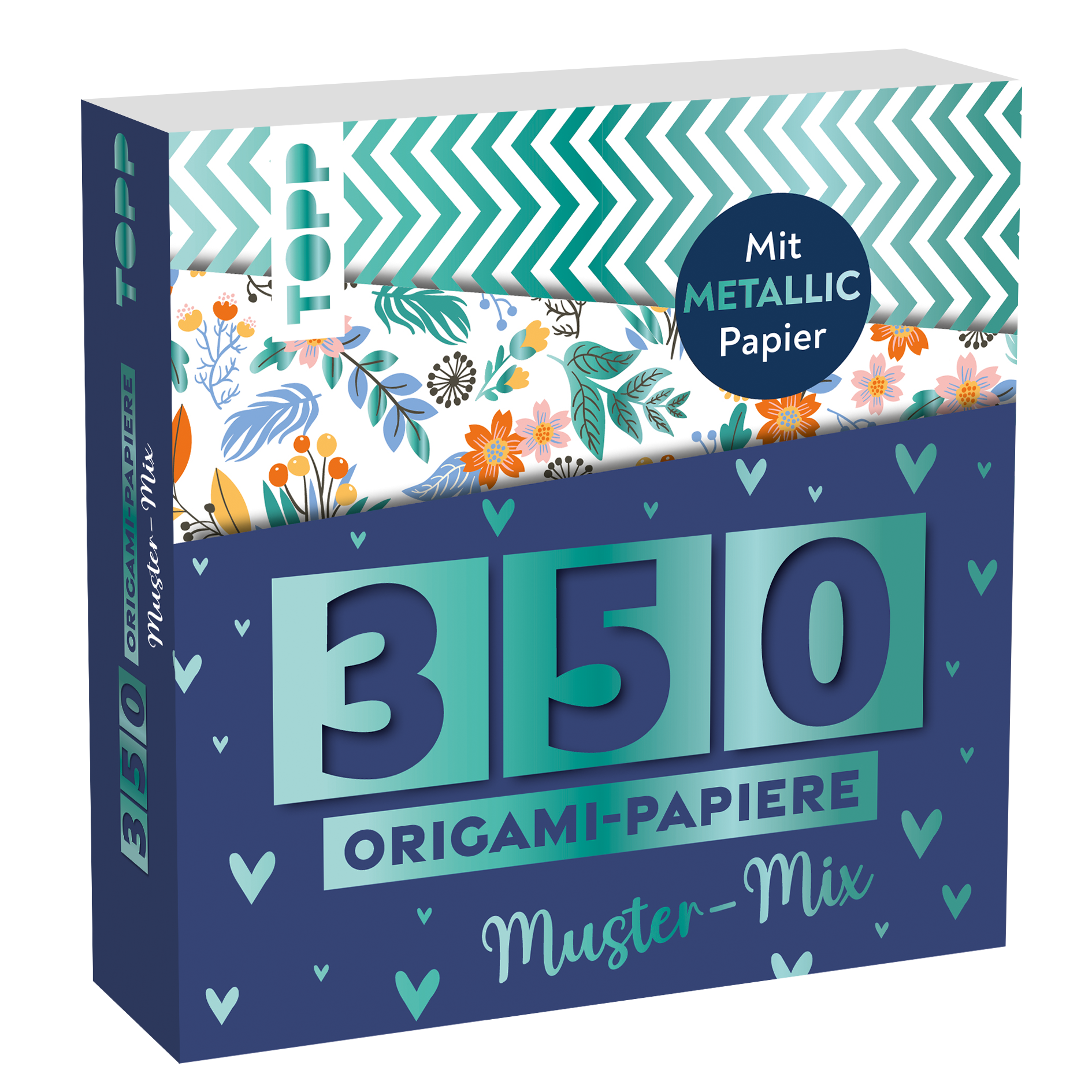 350 Origami-Papiere - Muster-Mix 350 Origami-Papiere - Muster-Mix
